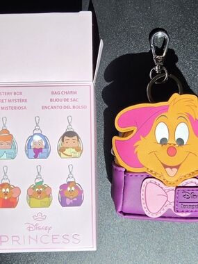 Disney's Cinderella Mystery Mini Backpack Keychain Bag Charm - Perla
